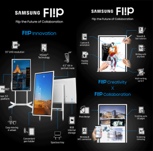 samsung flip whiteboard
